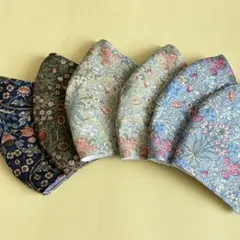 マスク　立体　コットンレース　ハンドメイド　大人用