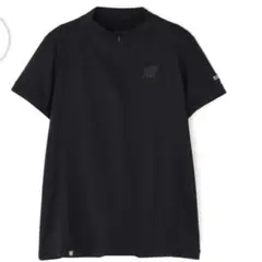 AddElm 半袖ハーフジップ カットソー