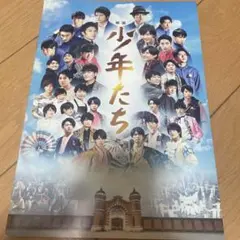 映画　少年たち　パンフレット