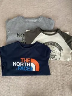 THE NORTH FACE ロンTシャツ 3枚セット 130cm キッズ