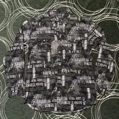 Y2K all patterned newspaper shirts gal