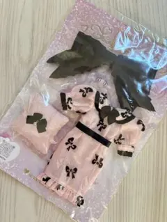 作家様　ネオブライス　アウトフィット　リボン柄ピンクドレスセット