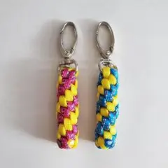 P2 パラコード　キーホルダー　2個セット