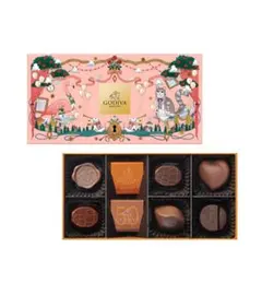 GODIVA　ゴディバ　チョコレート　アソートメント　8粒　ギフト