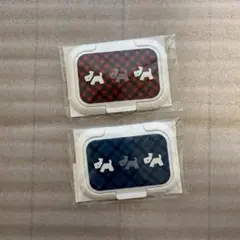 ファミリア ビタットミニ 赤チェック 青チェック 2個セットのサムネイル