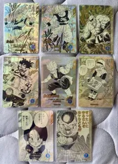 ドラゴンボールスーパーダイバーズ　アドバンスパック　ゴールドパラレル8枚セット