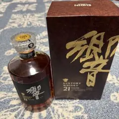 希少！未開栓 響21年 裏ゴールドラベル 金獅子 ウイスキー 旧ラベル