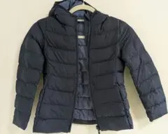 ダウン　UNIQLO　ネイビー　130