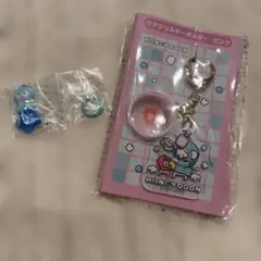 ハンギョドン アクリルキーホルダー ピンク　リングハンガー