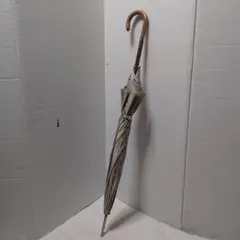 【上品】CELINE セリーヌ ロゴパターン 傘 ベージュ