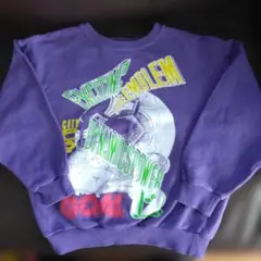 紫色サッカーボールデザイントレーナー