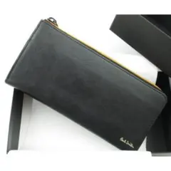 ☆ラスト1点限定☆新品☆箱付☆ポールスミス 人気Ｌ字ファスナー 長財布 ブラック