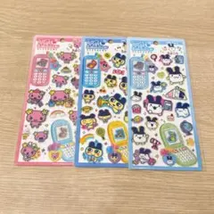 たまごっち 平成はっぴーフォン シール 3種セット みみっち まめっちのサムネイル