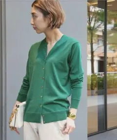 MUSEDeuxiemeClasseクルーネックカーディガン金ボタン新品未使用品