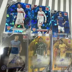 サッカー トレーディングカードセット