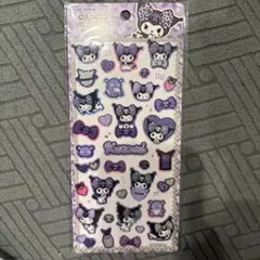 キャンディグリッターステッカー　クロミ　ヒョウ柄　ギャル　ぷっくり　シール