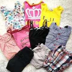 １着255円 美品多数【80cm】10品 夏物ベビー服 まとめ売り 女の子