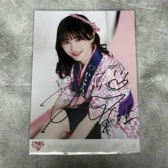 =LOVE 野口衣織 生写真 直筆 イコノイジョイ2024 直筆 チュウ 法被