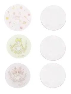 美少女戦士セーラームーン×3COINSコラボグッズ/ガラスコースター　3点セット