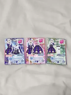 バイオレットバードケージコーデ 白銀リリィ アイカツスターズ！ ちゃお付録