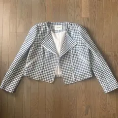 レッセパッセ　ブロックチェック　アウターのサムネイル