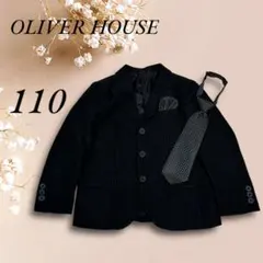 T6714【OLIVER HOUSE】キッズ フォーマル ジャケット 110のサムネイル