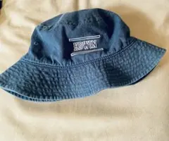 EDWIN バケットハット デニムブルー 刺繍ロゴのサムネイル
