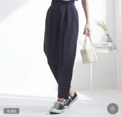 テーパード スラックス