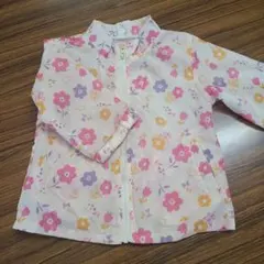 花柄フード付きレインジャンパー (90cm)