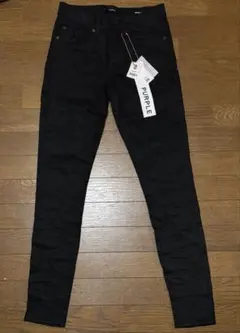 purple brandスキニーデニム ブラック 29確実正規品 - メルカリ