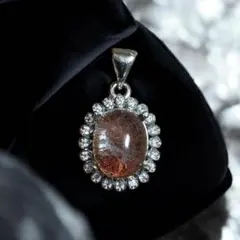 【一点物!!売り切れ御免!!】 ガーデンクォーツ 天然石ネックレストップ