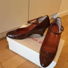 et Vous 茶パンプスのサムネイル