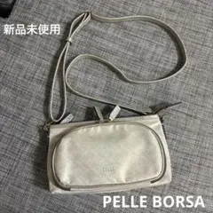 新品未使用⭐︎ペレボルサ アライブ お財布ポシェット 2way シャンパンゴールドのサムネイル
