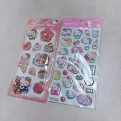 キティちゃん　スパンコールパーティー　ポップデコパーティー　シール　ハローキティ