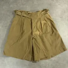 40s 50s イギリス軍 グルカショーツ ベージュ 実物 ハーフパンツのサムネイル