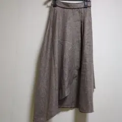 AZUL by moussy　アシンメトリーフレアスカート