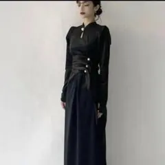 マーレット　Merlette SALLANDティアード キャミワンピース　黒 マーレット Merlette SALLANDティアード キャミワンピース 黒 - メルカリ