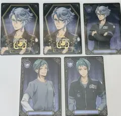 ツイステ オクタヴィネル寮 アズール ジェイド フロイド メタルカード