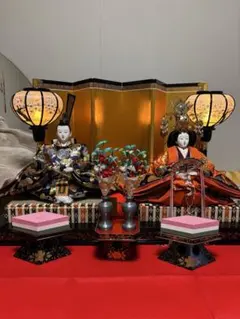 ガラス製ひな人形セット　三垣祥太郎作　お値下げしました‼︎ ガラス製ひな人形セット 三垣祥太郎作 お値下げしました‼︎ - メルカリ