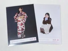 櫻坂46 村井優 生写真 2026浴衣 Lonesome rabbit ジャケ写