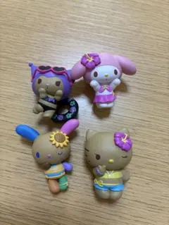 サンリオキャラクターズ みんなでバカンスフィギュア　セミコンプリートセット