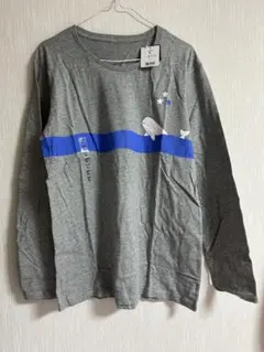 シーパラベルーガ長袖Tシャツ グレー(ユニセックス)