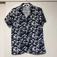 アディダスゴルフウェア　シャツ　 ポロシャツ バラ柄　美品