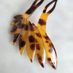 本鼈甲 簪 かんざし 和装 着物 髪飾り アンティーク 浴衣 アクセサリー ま9