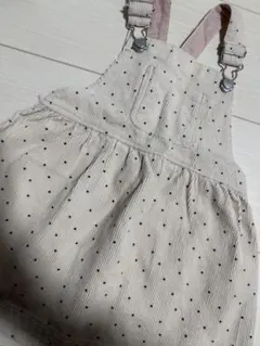 ドット柄サロペット 12-18ヶ月