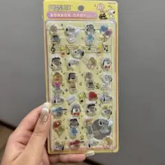 スヌーピーボンボンドロップシール