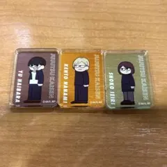 呪術廻戦 ジロリトレーディングアクリルブロック 灰原雄・七海建人・家入硝子