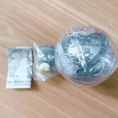 サンリオ ふわふわフロッキードール2 カプセルステッキ2 バッドバツ丸セット