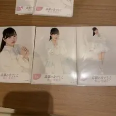 東山恵里沙 高嶺のなでしこ 生写真 コンプ 3枚 - メルカリ