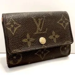 ルイヴィトン モノグラム ポルトモネプラ コインケース ブラウン M61930